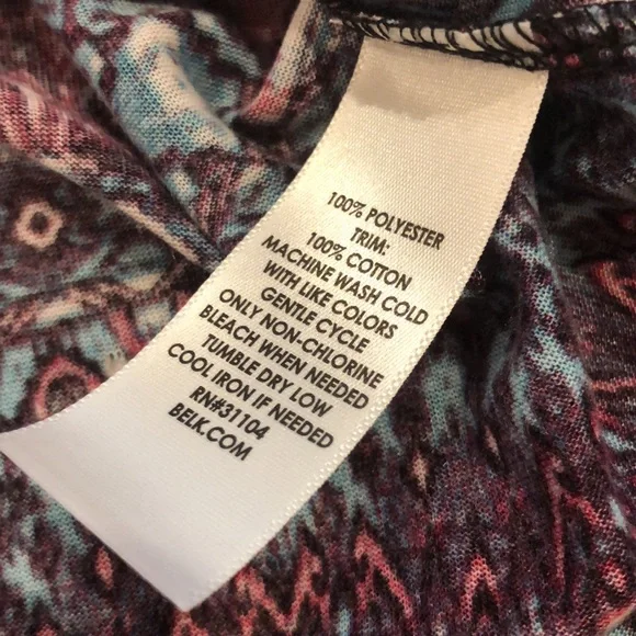 Kim Rogers 3/4 Sleeve Top. New - Picture 12 of 16